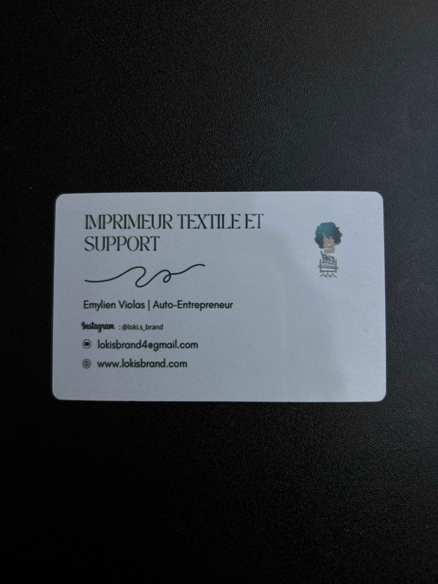 CARTE DE VISITE PERSONNALISABLE