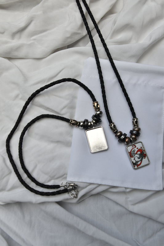 COLLIER NOIR PERSONNALISABLE