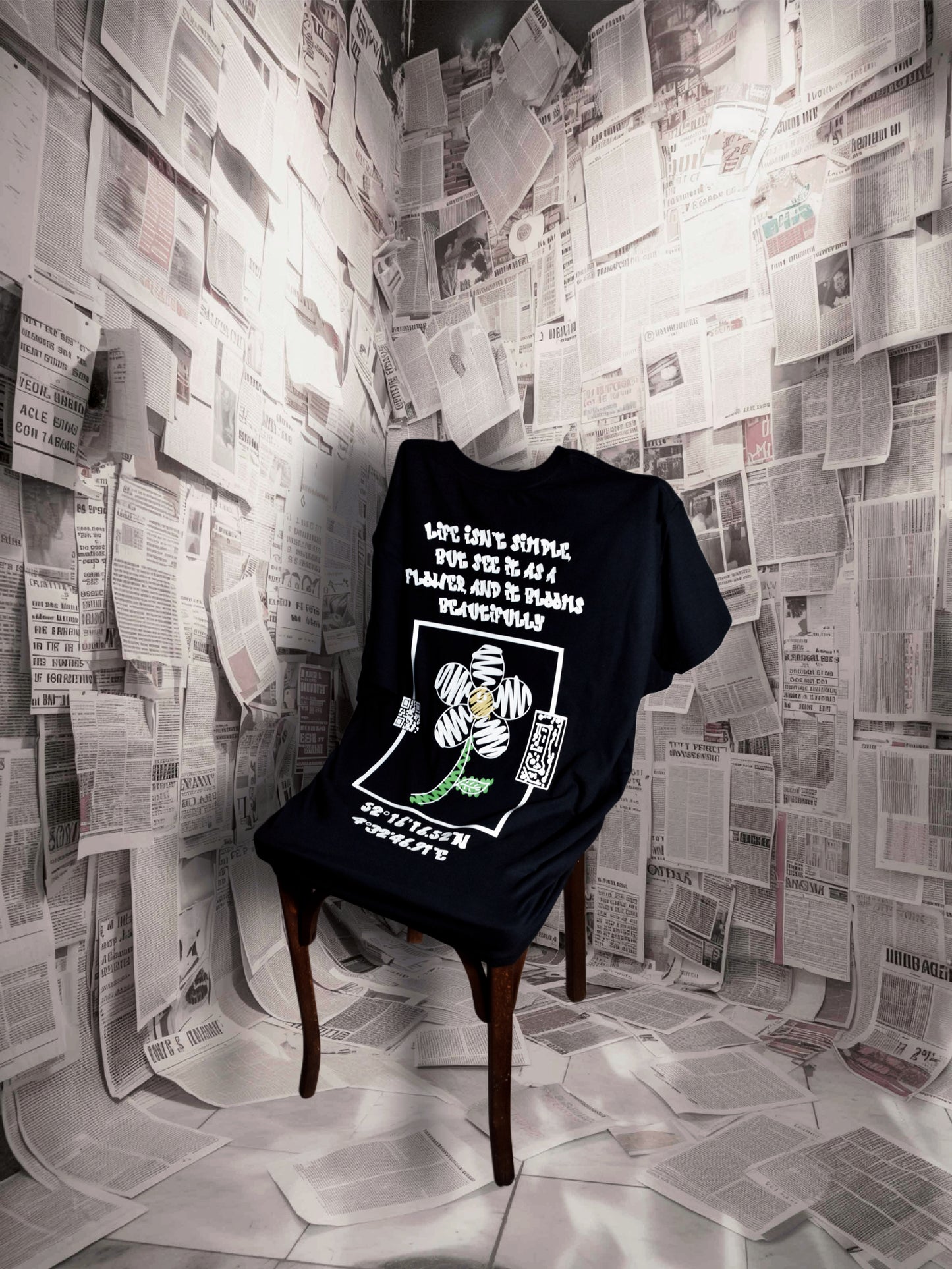 T-SHIRT CODE & PETALS