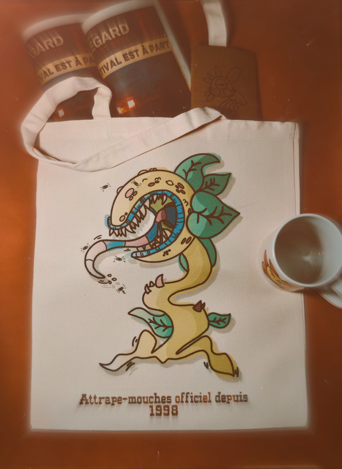 TOTEBAG CARNIFLOWER
