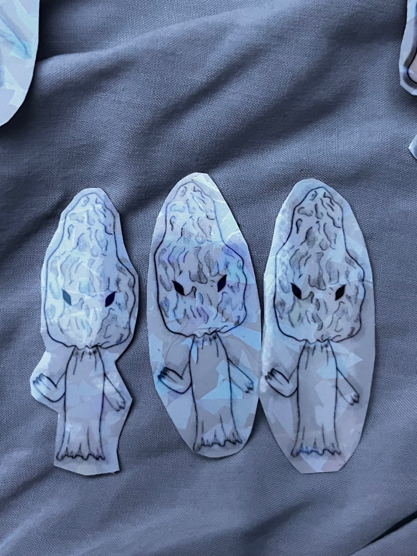 STICKERS HALLOWEEN EFFET VERRE BRISÉ