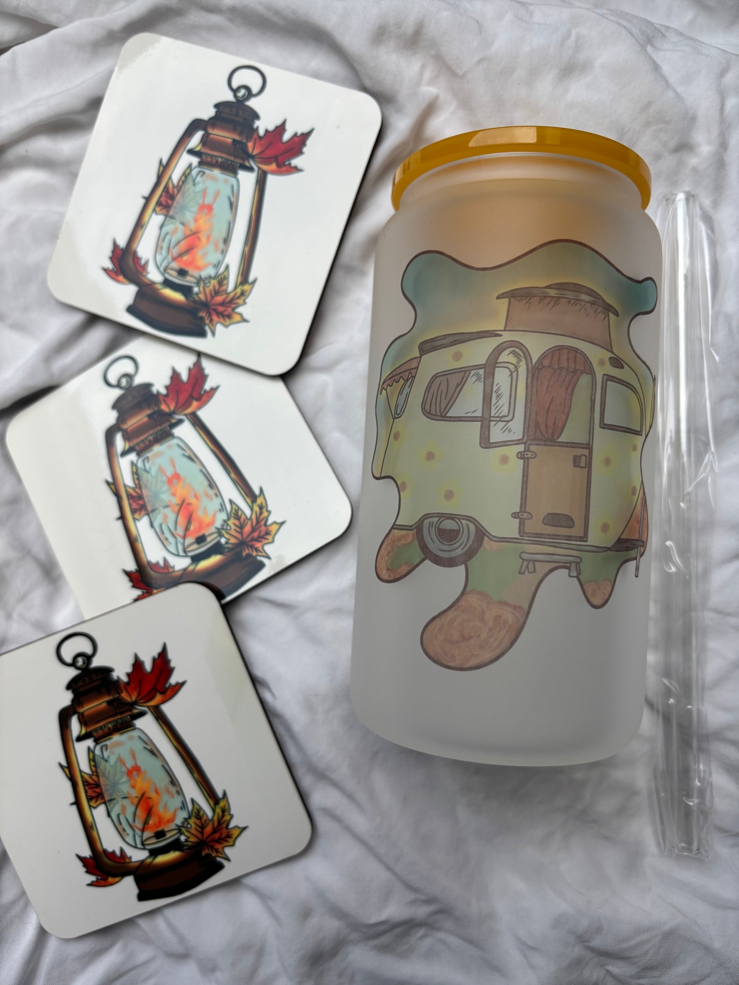 PACK ÉTÉ LIMITÉ VERRE CANETTE + DESSOUS DE VERRE