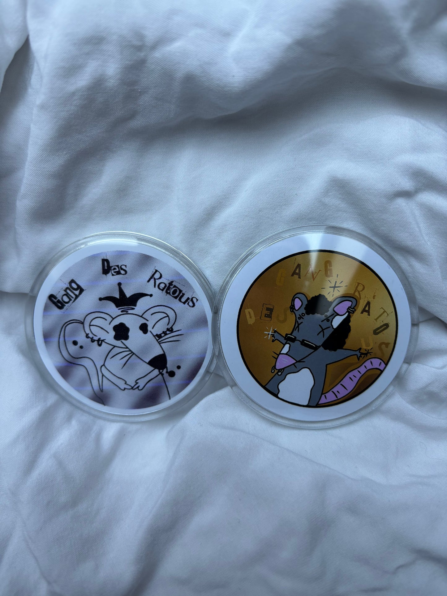 BADGE GANG DES RATOUX