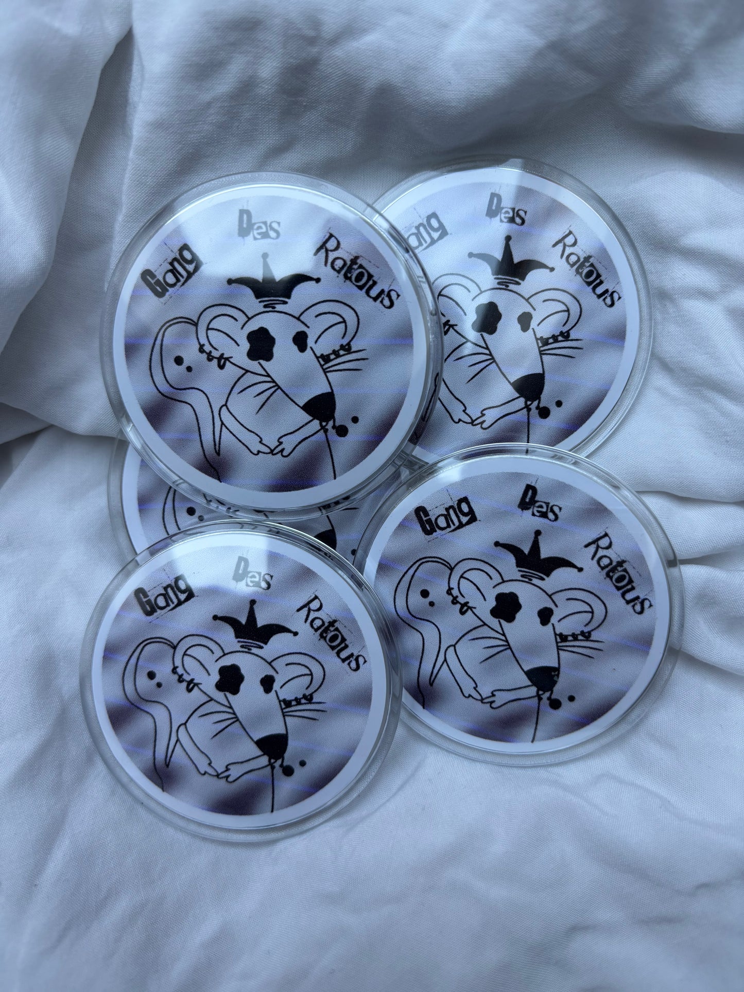 BADGE GANG DES RATOUX