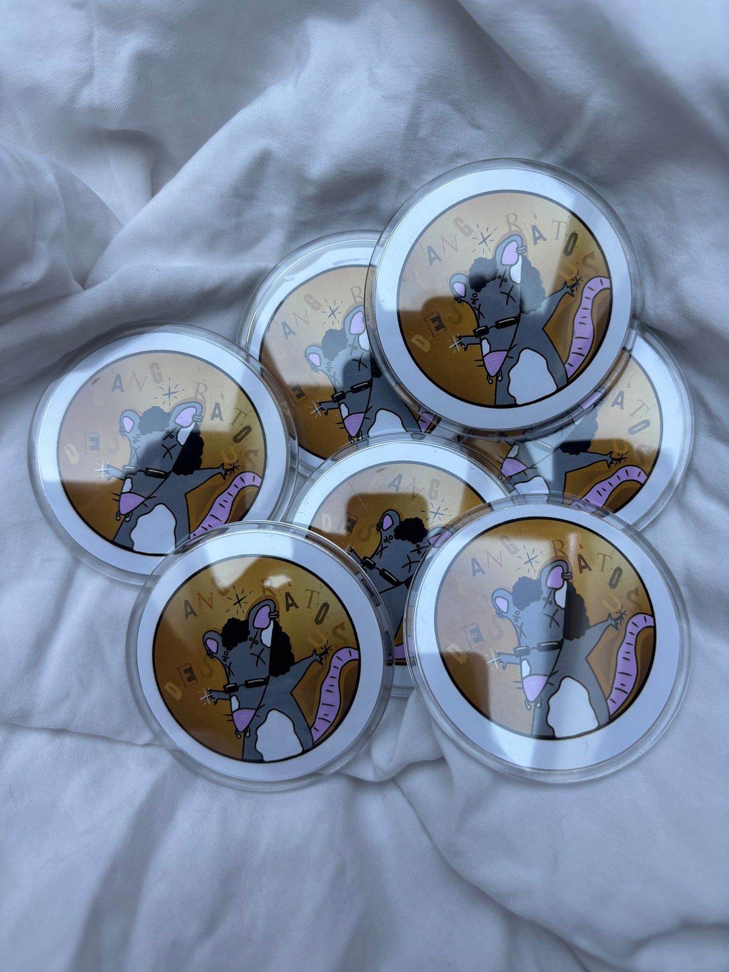 BADGE GANG DES RATOUX
