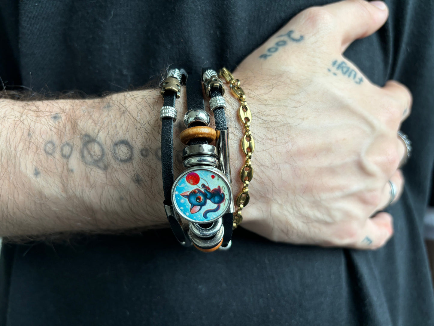 BRACELET SIMILI CUIR PERSONNALISÉ