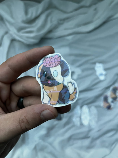STICKERS HALLOWEEN EFFET VERRE BRISÉ