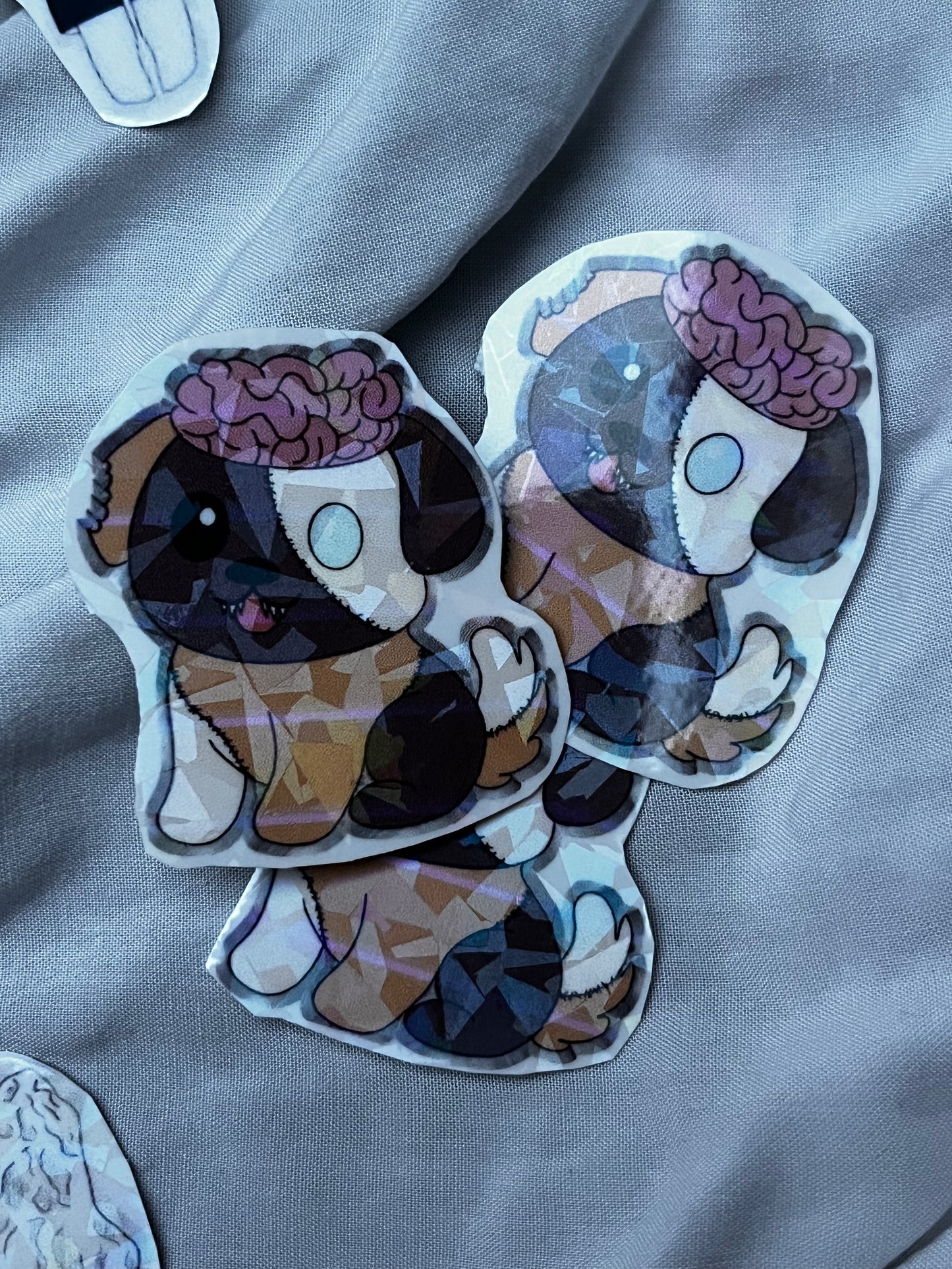 STICKERS HALLOWEEN EFFET VERRE BRISÉ