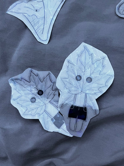 STICKERS HALLOWEEN EFFET VERRE BRISÉ