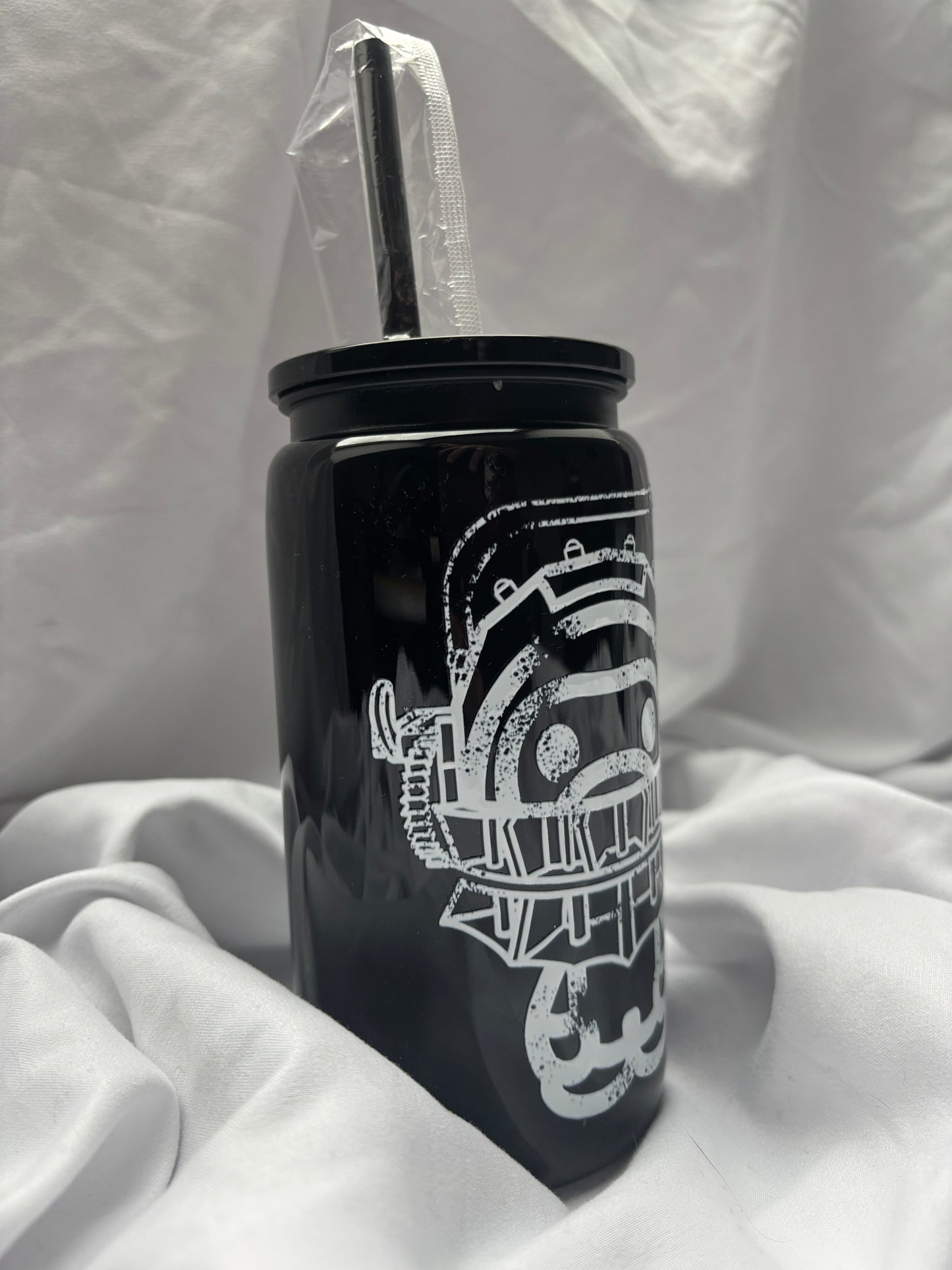 VERRE CANETTE HORREUR